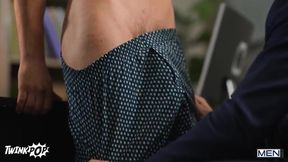 Twink Pop - After Ryan Bailey Is Caught Fucking in The Library, He's Dragged to The Office of Dean Devy for His Punishment