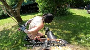 POV - Predicament - Endurance - Bound in Rough Predicament-suspended by Wrists-strapado 243