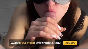 Cum in the Throat of a Beauty