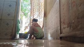 Sex Bhabhi with Bathroom Open Video