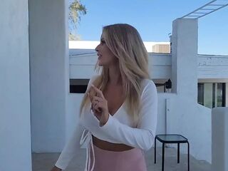 Stranger Gets Fortunate with Horny Hotwife