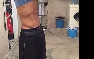 Hot gay shows us his incredible cock