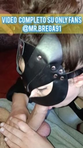 The alarm goes off... It's blowjob time!!