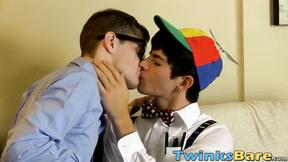 ”Jacobs willing booty bareback swallows Jaspers shaft with ease”