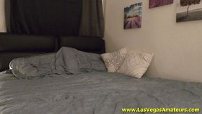 4K Bambi Snow – Interrupts Stepdaddy Gerald To Show Off Her New Wild Print Sex Toy With Him
