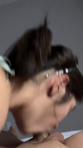 18yo Asian Teen w/ No Gag Reflex Gives The Best Deepthroat Ever