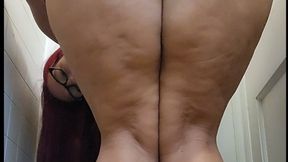 Ass worship and JOI wearing a short skirt and g-string