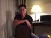 PETERFEVER Nerdy Jock Kai Masturbates His Massive Cock Solo
