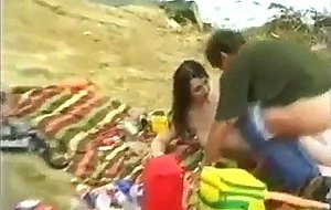 Amy and friends go's to the beach