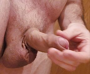 Soft to hard watch it grow by wanking British daddy