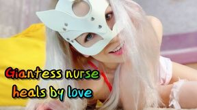 GIANTESS: Nurse giantess Mia Mimi heals by love(1080p)