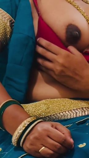 Beautiful Desi Indian bhabhi seduced by her brother-in-law, and fucked by his hard cock in standing doggystyle.   Clip 1