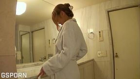 Hot night of sex in Tokyo city fucking a elegant japanese milf