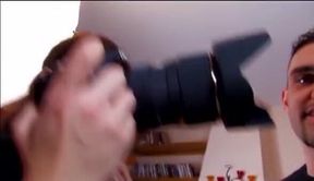 Big titted beauty gets dp slammed at the casting