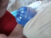 Fucking my fleshlight in my underwear by request