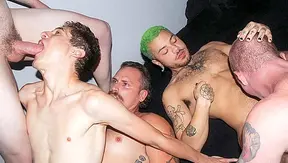 Jay Tee Malakai Takes Double Penetration in Wild Steam Room Gangbang – Hot Homo Action