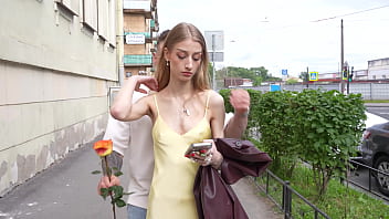 Romantic Sensual Tender Sex Of A Real Russian Couple On The Bed In Different Positions With Love