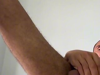 Skinny guy has a dick so big he can put it inside his own ass Part 3