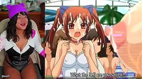 Lusty Kitsune Seduces All Neighbors in Wild Busty Hentai Frenzy
