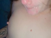 GingerPeach gets face fucked and filled with cum