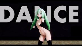 Genshin Impact Faruzan Hentai Dance and Sex MMD 3D Dark Green Hair