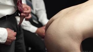 Missionary Boys - Huge balls Elder Ricci stretching