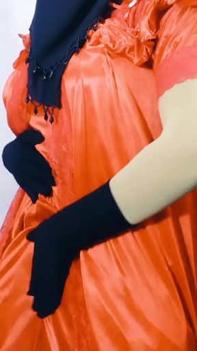 Emotional moment from "The beautiful village stepmother was stripped naked and fondled by her stepson"