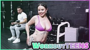 Hot Personal Trainer Madalina Moon Satisfies With Her Training Style