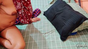 Beautiful Asian Stepaunty Invites Her Lover Into Her Bed