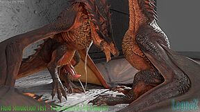 Tyrant Dragon Fluid Simulation