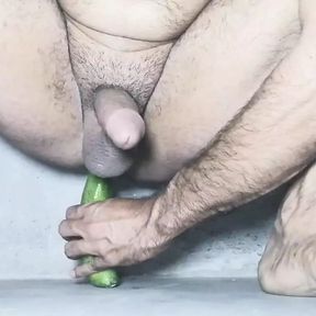 Desi solo man big dildo big ass solo