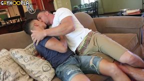 Finally! Julian gives his ass up to Stepdaddy Derek!!