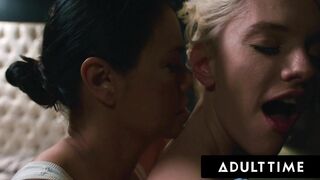 ADULT TIME - Femdom Dana Vespoli Will Make Kenna James ORGASM At All Costs!