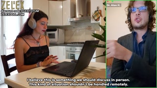 Step Sister Needs Sex Therapy with Psychologist after Creampie Accident with her Step Bro [ZELEX]