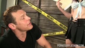 PORNSTAR PLATINUM Redhead Melody Jordan Tight Pussy Surrenders To Horny Dick