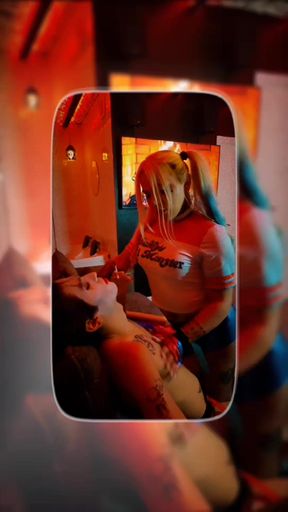 Rila Khalifa - Baku Shemale (cosplay Harley Quinn and Joker)