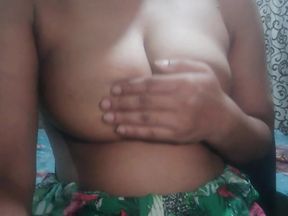 indian little horney girl get naked and boob press