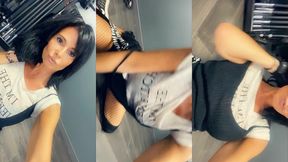 hier soir avant de faire mon entrainement j’ai pense a toi je t’ai fait ...