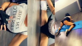 hier soir avant de faire mon entrainement j’ai pense a toi je t’ai fait ...