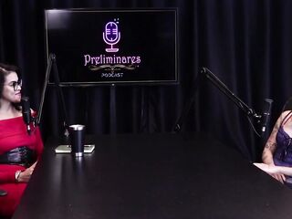 ANNIE CLEMENTINE'S MOST EXCELLENT MOMENTS ON THE PRELIMINARY PODCAST WITH BIA SEXY - PART three (SEE ON: SHEER/RED)