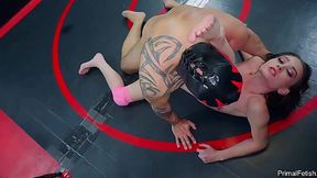 Busty Bitch Veronica Fucks BT Like a Goddess in Extreme Hardcore Showdown