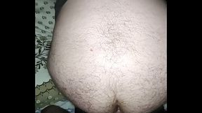 Hairy ass