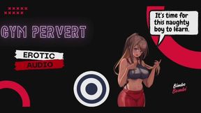 Bimbo Bambi teaches a gym pervert a lesson