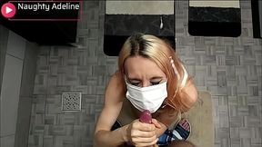 Clean and virus safe handjob by Naughty Adeline - TRAILER