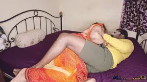 Step-stepmom Stepson Part-5 Went to Her Stepmother's House and Left Her Stepmother with Her Stepmom