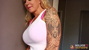 Inked MILF Ryan Conner Gets Pounded By Rome Major!