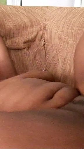 Thick blonde ebony milf Lethal fucked to orgasm by stepson