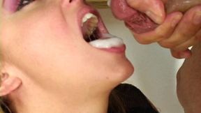 unknown performer swallows every drop
