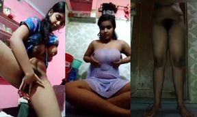 Big Boobed Bengali Chubby Girl Show Her Boobs & Spreading Her Pussy & Ass For Bf - Show Gurl