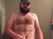 Beating off in my sons roommates bathroom